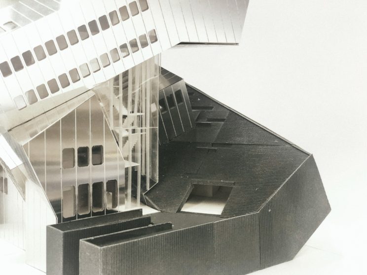 detail view of model