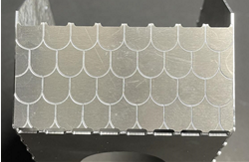 6061 Aluminum Cut and Engraved with Zünd