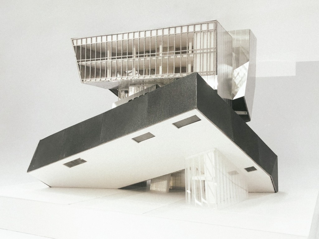 detail view of model